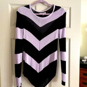 Stripped light weight sweater